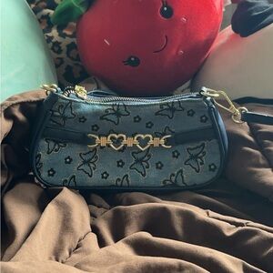 Stylish Black and Gold Women's Bag